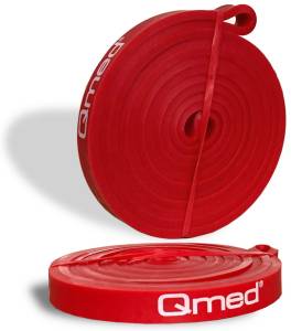 Guma do ćwiczeń z oporem taśmy treningowe fitness 13mm czerwona