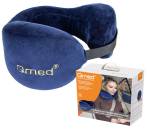 Poduszka podróżna profilowana ortopedyczna na szyję rogal zagłówek Qmed
