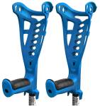 PARA kule rehabilitacyjne łokciowe inwalidzkie kula Safe Walk niebieskie AT