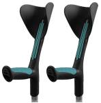 Kule ortopedyczne z regulacją dla niepełnosprawnych Advance Para Turkus