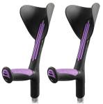 Kule łokciowe ortopedyczne dla seniora Advance fiolet 2szt