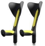 Kule ortopedyczne do chodzenia Advance żółte 2 szt.