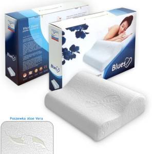 Poduszka ortopedyczna Dr Sapporo Blues z pamięcią do snu