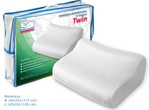 Dr Sapporo Twin poduszka ortopedyczna z pianki