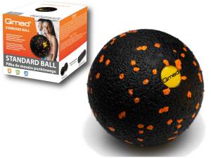 Piłka Qmed Standard Ball do masażu punktowego masująca z pianki roller