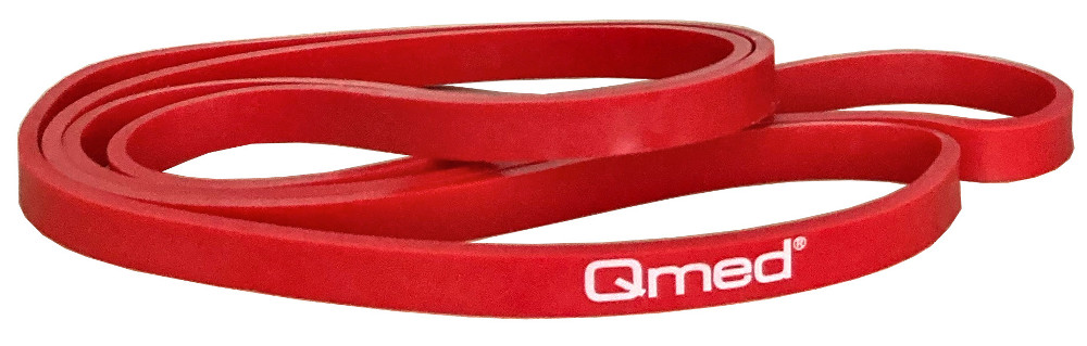Taśma do rehabilitacji ćwiczeń treningu guma oporowa Qmed