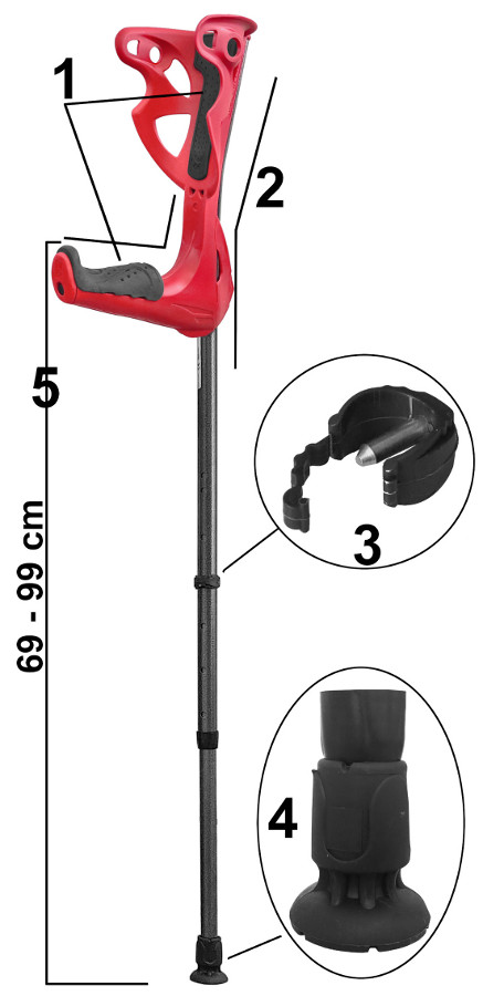 Kule ortopedyczne dla niepełnosprawnych Antar