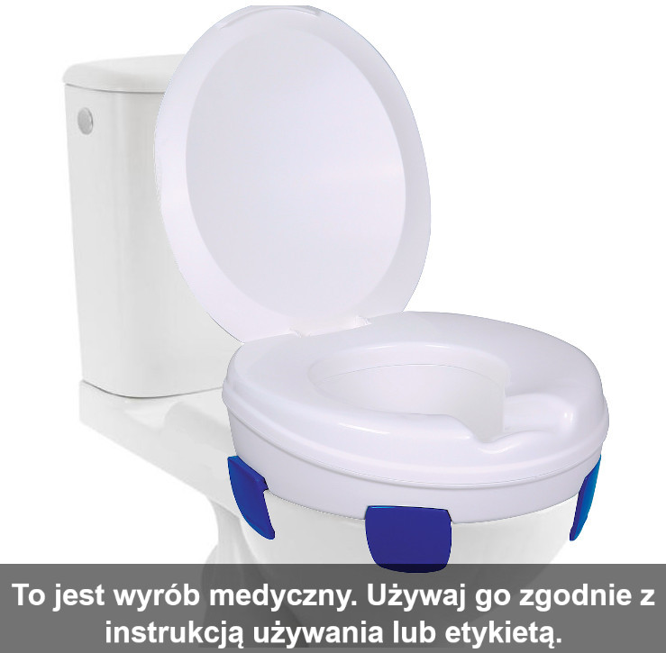Nasadka podwyższająca sedes po operacji biodra