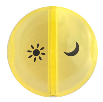 Pudełeczko na leki dozownik leków dla seniora 2 pory dnia